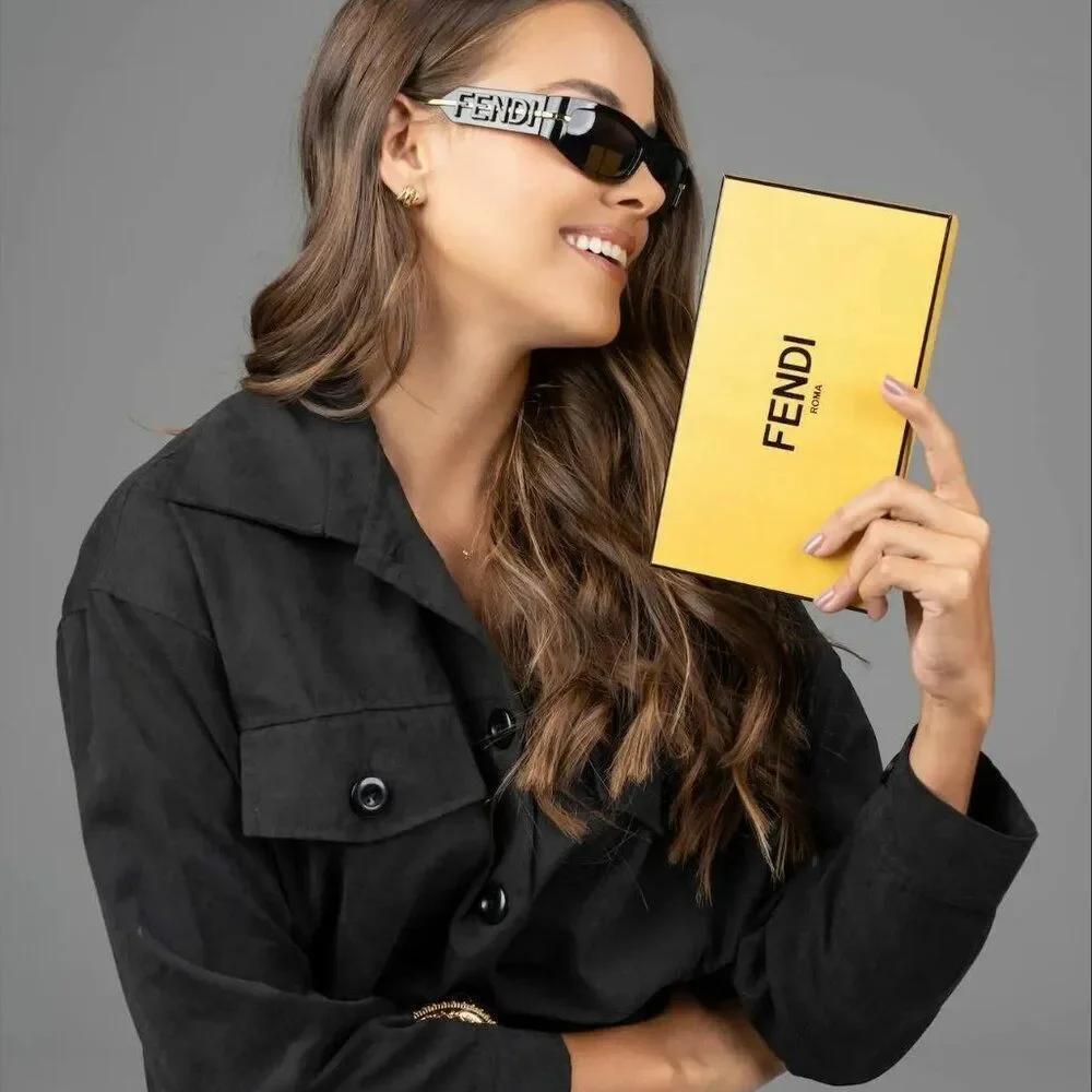 Fendi SHADOW Men Sunglasses Oval Black Smoke Grey FE40120I 01A BRAND NEW